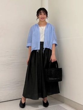 庭田さん(レディース・155cm)の夏コーディネート