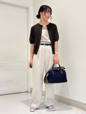 庭田さん(レディース・155cm)の夏コーディネート