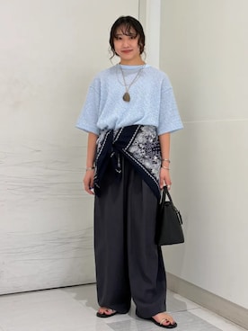 庭田さん（レディース・155cm）の夏コーディネート