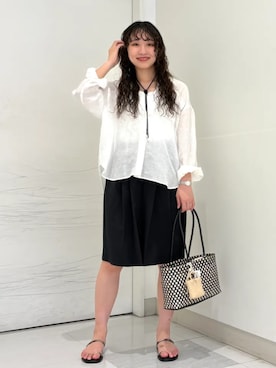 庭田さん(レディース・155cm)の夏コーディネート