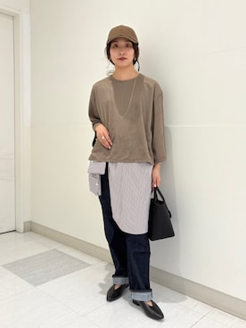 庭田さん(レディース・155cm)の秋コーディネート