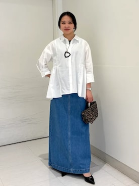 庭田さん(レディース・155cm)の春コーディネート