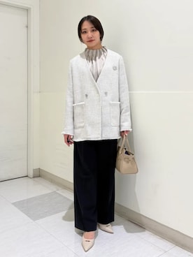 庭田さん（レディース・155cm）の冬コーディネート