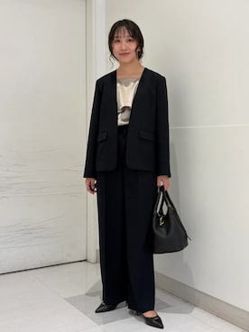 庭田さん(レディース・155cm)の秋コーディネート