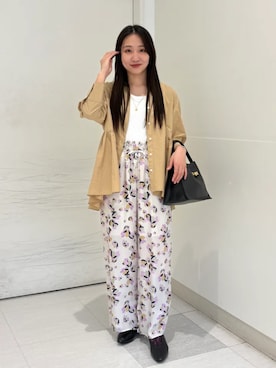 庭田さん（レディース・155cm）の春コーディネート