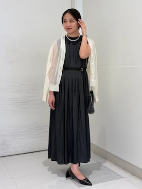 庭田さん(レディース・155cm)の春コーディネート