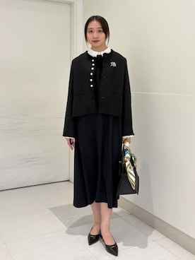 庭田さん(レディース・155cm)の春コーディネート