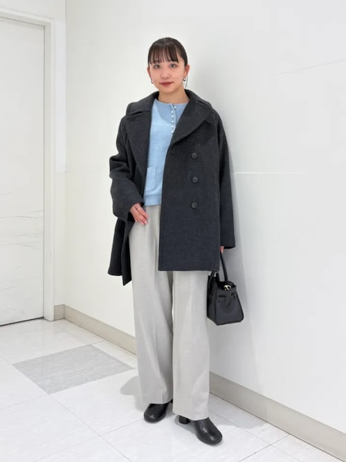 SHIPS Primary Navy Label:ネイビー Pコート（ピーコート）｜SHIPS