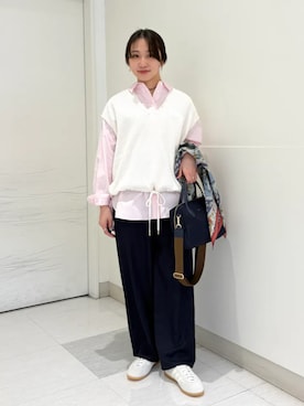 庭田さん（レディース・155cm）の春コーディネート