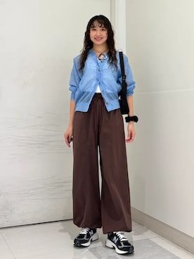 「SHIPS（シップス）のアイテム」を使った、庭田さん（レディース・155cm）の夏コーディネート