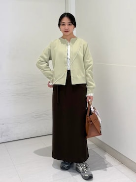 庭田さん（レディース・155cm）の春コーディネート