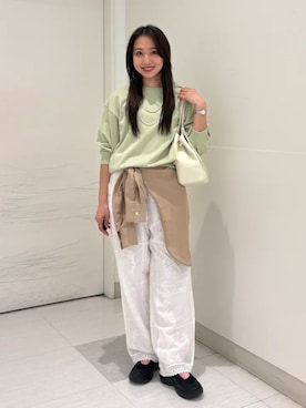 「Beau're（ヴュレ）のアイテム」を使った、庭田さん（レディース・155cm）の春コーディネート