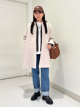 庭田さん(レディース・155cm)の冬コーディネート