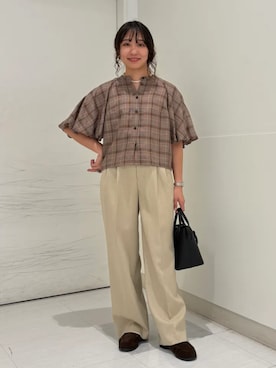 庭田さん（レディース・155cm）の夏コーディネート
