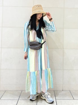 庭田さん（レディース・155cm）の春コーディネート