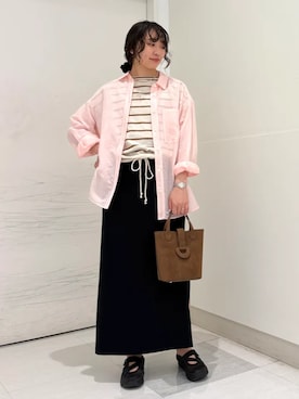 庭田さん(レディース・155cm)の夏コーディネート