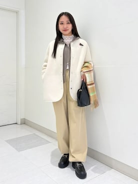 庭田さん（レディース・155cm）の冬コーディネート