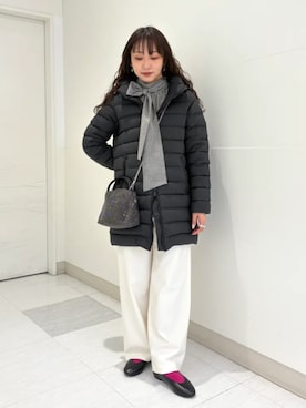 「SHIPS（シップス）のアイテム」を使った、庭田さん（レディース・155cm）の秋コーディネート