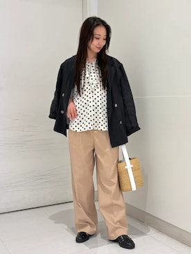 庭田さん（レディース・155cm）の春コーディネート