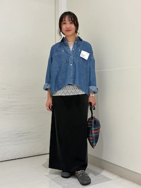 庭田さん(レディース・155cm)の夏コーディネート