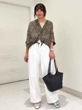 庭田さん(レディース・155cm)の夏コーディネート