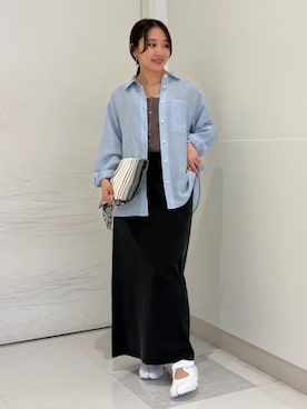 庭田さん(レディース・155cm)の春コーディネート