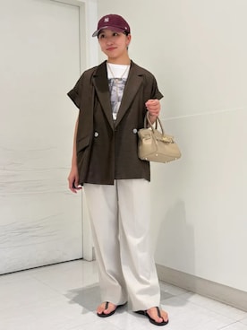 庭田さん（レディース・155cm）の夏コーディネート