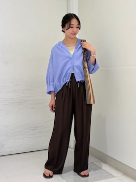 庭田さん（レディース・155cm）の春コーディネート