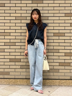 庭田さん(レディース・155cm)の夏コーディネート