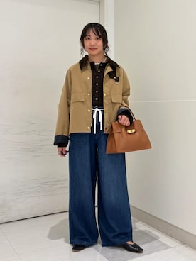 庭田さん（レディース・155cm）の秋コーディネート