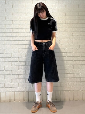 「アイテム（その他パンツ）」を使った、Lunaさん（レディース・164cm）の夏コーディネート