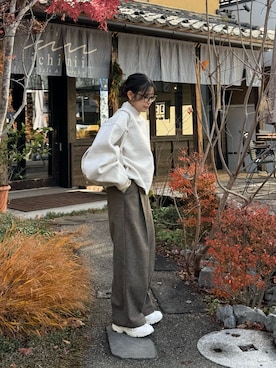 「select MOCA（セレクトモカ）のアイテム」を使った、mogmog151さん（骨格ナチュラル・レディース・151cm）の冬コーディネート