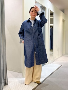 「GALERIE VIE（ギャルリー ヴィー）のアイテム」を使った、TOMORROWLANDhoriuchiさん（レディース・157cm）の春コーディネート
