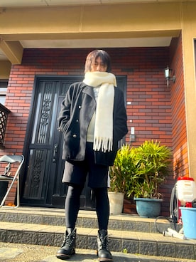 「UNDER ARMOUR（アンダーアーマー）のアイテム」を使った、CHOKI✖︎chokiさん（メンズ・174cm）の冬コーディネート