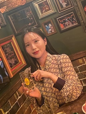 「GRACE CONTINENTAL（グレースコンチネンタル）のアイテム（ワンピース）」を使った、Mioriさん（レディース・157cm）の春コーディネート