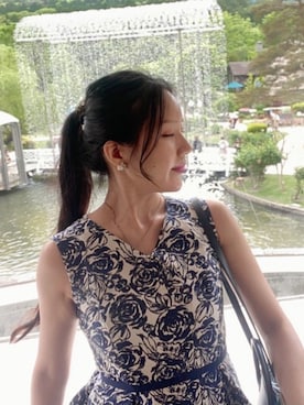 「AIMER(AIMER)」｜Mioriさん（レディース・157cm）の夏コーディネート