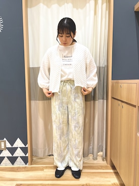 たむらちはるさん（レディース・160cm）の夏コーディネート