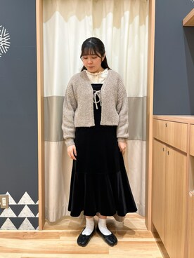 たむらちはるさん(レディース・160cm)の冬コーディネート