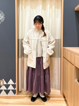 たむらちはるさん（レディース・160cm）の冬コーディネート