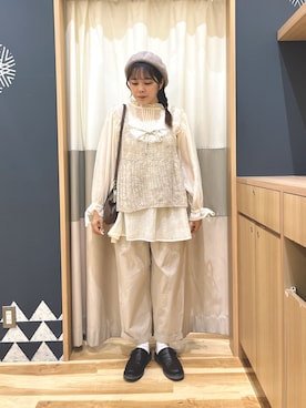たむらちはるさん（レディース・160cm）の秋コーディネート