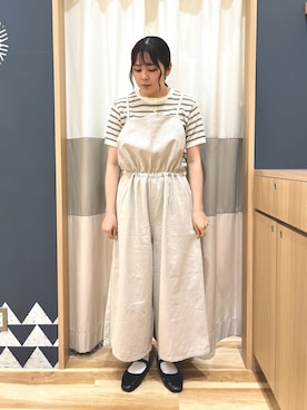 たむらちはるさん（レディース・160cm）の夏コーディネート