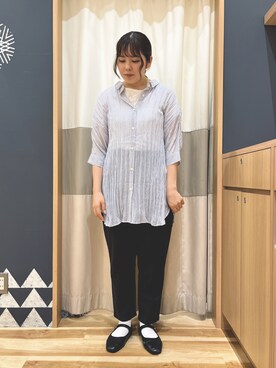 たむらちはるさん（レディース・160cm）の夏コーディネート