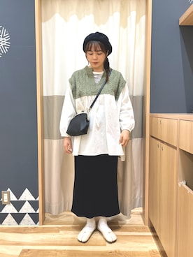たむらちはるさん（レディース・160cm）の秋コーディネート