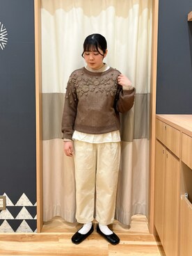 たむらちはるさん(レディース・160cm)の冬コーディネート