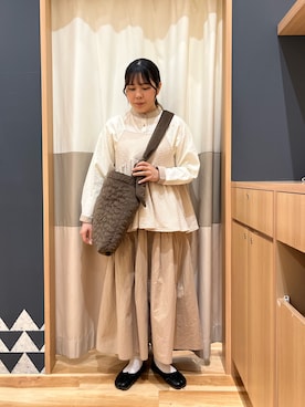 たむらちはるさん(レディース・160cm)の冬コーディネート