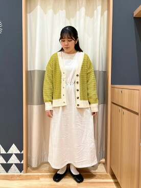 たむらちはるさん（レディース・160cm）の冬コーディネート