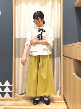 たむらちはるさん（レディース・160cm）の夏コーディネート