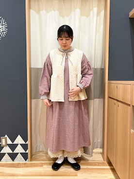 たむらちはるさん(レディース・160cm)の冬コーディネート
