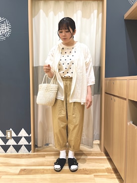 たむらちはるさん（レディース・160cm）の夏コーディネート