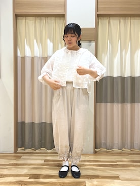 たむらちはるさん（レディース・160cm）の夏コーディネート